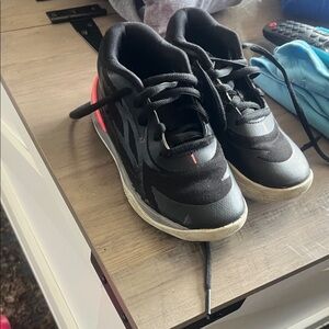 Melo Stylish Black and Pink Kids Shoes